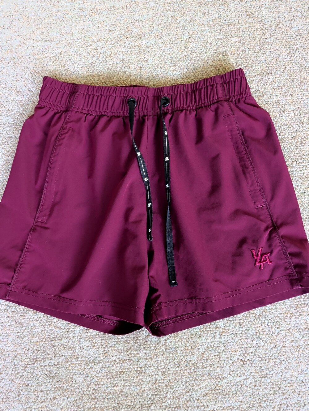 YoungLA 101 Bodybuilding Short Shorts Red M